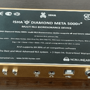 ISHA DOG PRO BIORESONANCE NLS - * Only the NLS *Multi Hardware Kit Meta 5000 - ISHA DIAMOND META 5000+ - THE ULTIMATE FUTURE SECURED NLS SYSTEM - The most powerfull NLS Device ever !